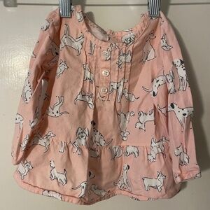 Carter's Dog Shirt Pink size 9 months